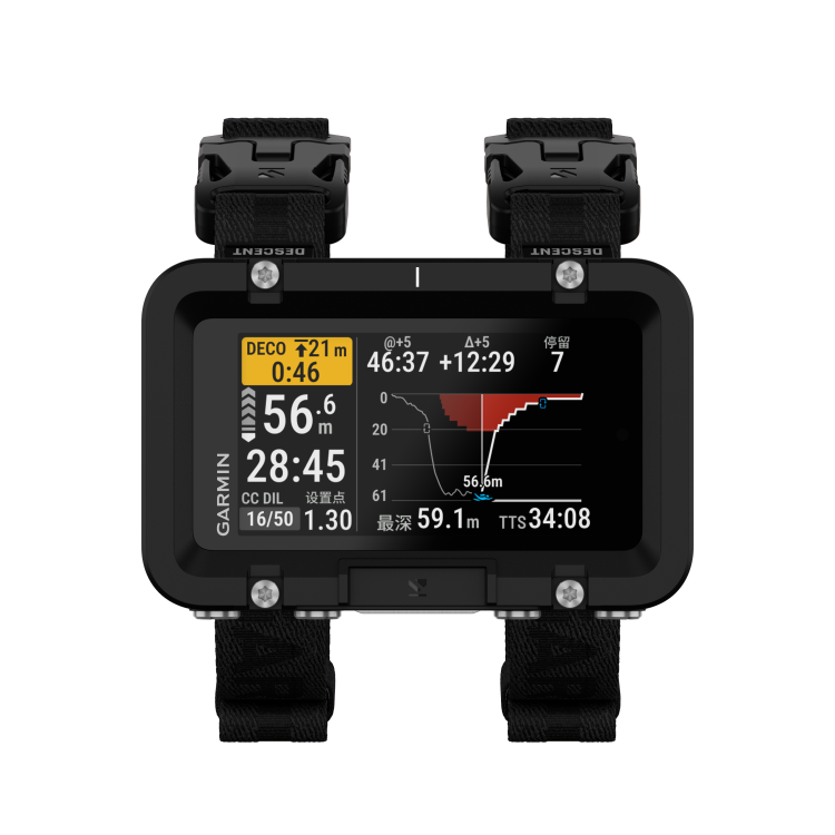 屏全彩专业潜水电脑：Descent X50ik8凯发一触即发Garmin 佳明发布超大(图2)